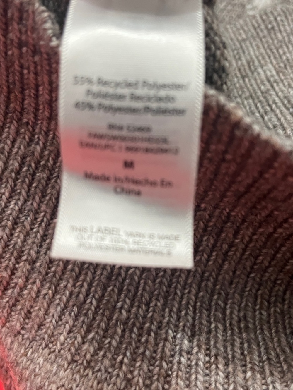 Cozy Heather Gray Fair Isle Turtleneck Sweater - Picture 4 of 4